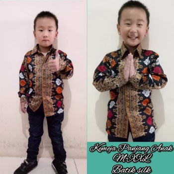 Baju Batik Anak Modern Rifo