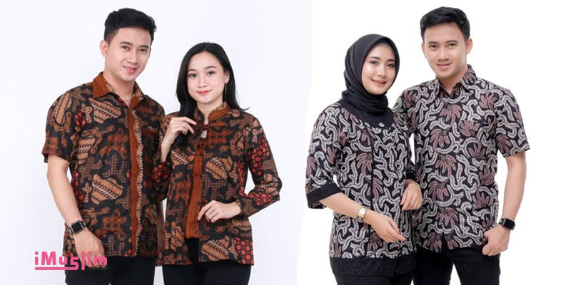 45+ Model Baju Batik Couple Kekinian Terbaru