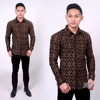 Baju Batik Pria Modern Rizqina
