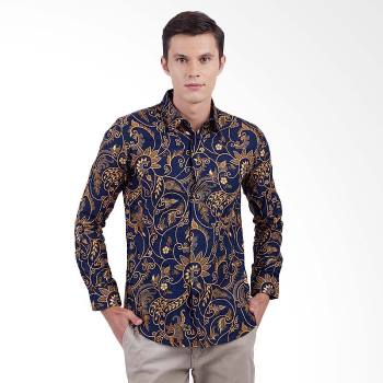 Baju Batik Pria Slim Fit Sleeve