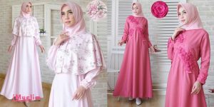45+ Model Baju Gamis Balotelli Modis Terbaru
