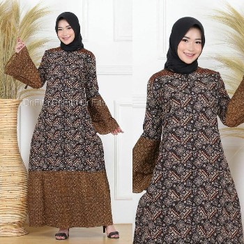 Baju Gamis Batik Modern Pekalongan