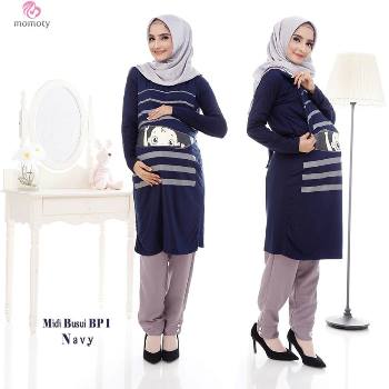 Baju Hamil Muslim Modern Midi