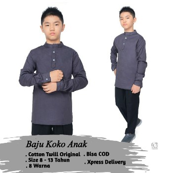 Baju Koko Anak Cotton