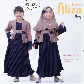 Baju Muslim Anak Kekinian Aliza