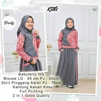Baju Muslim Anak Kekinian Babyterry