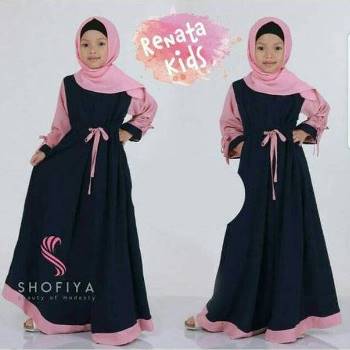 Baju Muslim Anak Kombinasi Renata