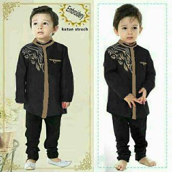 Baju Muslim Anak Laki-Laki Embroidery