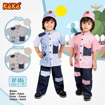 Baju Muslim Anak Laki-Laki Keke