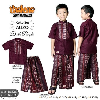 Baju Muslim Anak Laki-Laki Thaluna