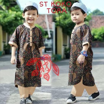 Baju Muslim Anak Laki-Laki Tora