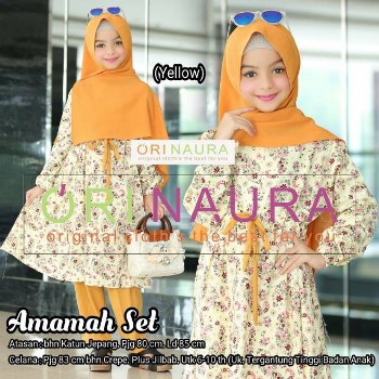 Baju Muslim Anak Perempuan Amanah