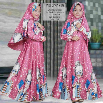 Baju Muslim Anak Perempuan Devia