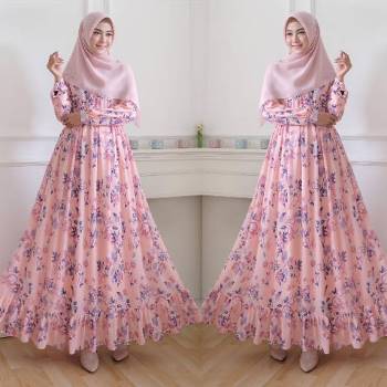 Baju Pesta Muslim Simpel Khadijah