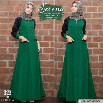 Baju Pesta Muslim Simpel Serena