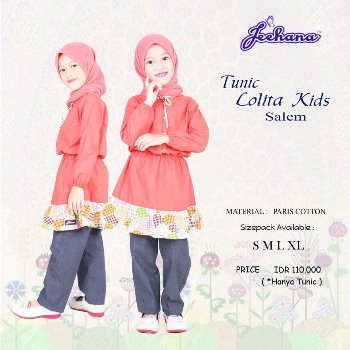 Baju Tunik Anak Lolita