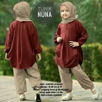 Baju Tunik Anak Nuna