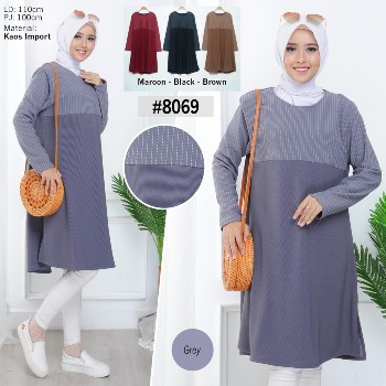 Baju Tunik Kaos Import