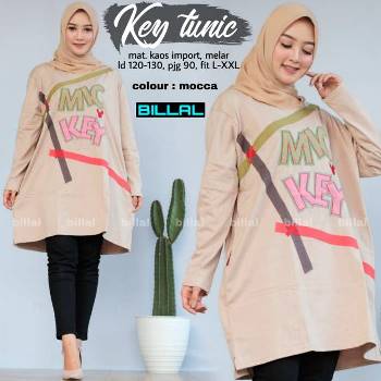Baju Tunik Kaos Key