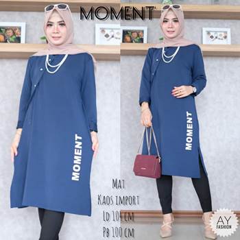 Baju Tunik Kaos Moment
