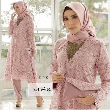 Baju Tunik Pesta Efita