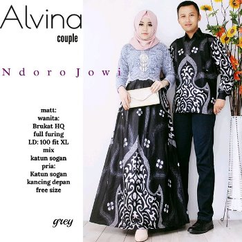 Batik Couple Brokat Alvina