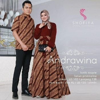 Batik Couple Kekinian Andrawina