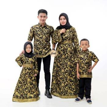 Batik Couple Keluarga Bakung