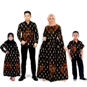 Batik Couple Keluarga Modern
