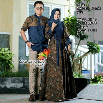 Batik Couple Muslim Amora