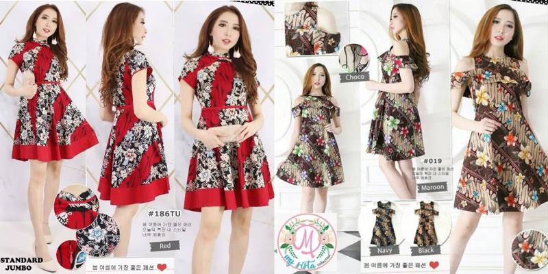 Cara Memilih Dress Batik Modis