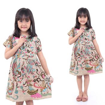 Dress Batik Anak Modern Chubby