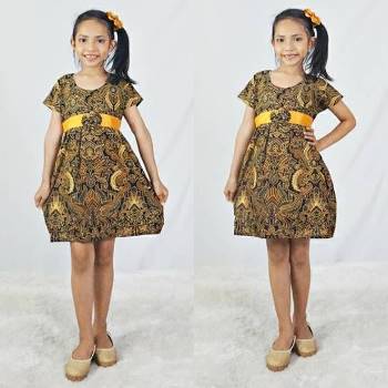 Dress Batik Anak Modern Tunik