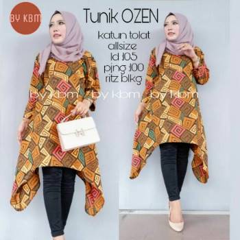 Dress Batik Elegan Ozen
