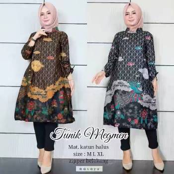 Dress Batik Elegan Slim