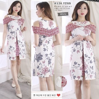 Dress Batik Kekinian Sabrina