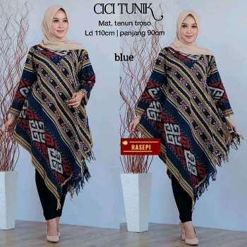 Dress Batik Muslim Cici