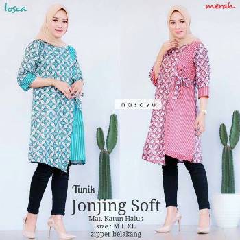 Dress Batik Muslim Jonjing