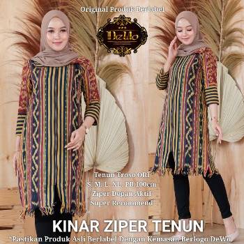 Dress Batik Muslim Kinar