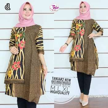 Dress Batik Muslim Tania