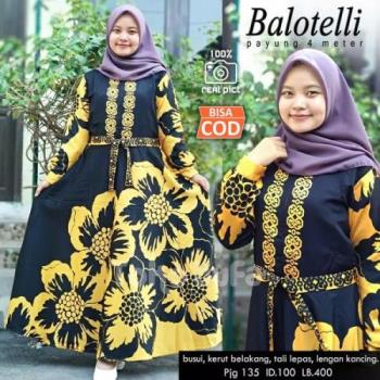 Gamis Balotelli Kekinian Payung