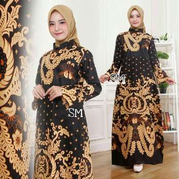 Gamis Batik Modern Amanah