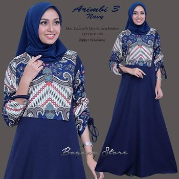 Gamis Batik Modern Arimbi