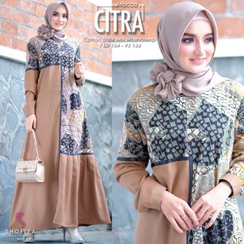 Gamis Batik Modern Citra