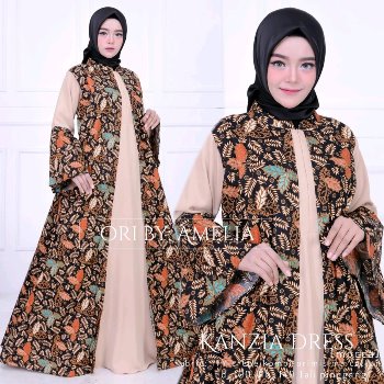 Gamis Batik Modern Kanzia