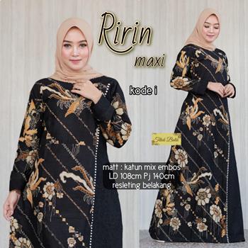 Gamis Batik Modern Ririn