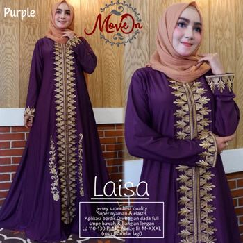 Gamis Jersey Kekinian Laisa