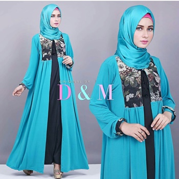 Gamis Jersey Motif Destira