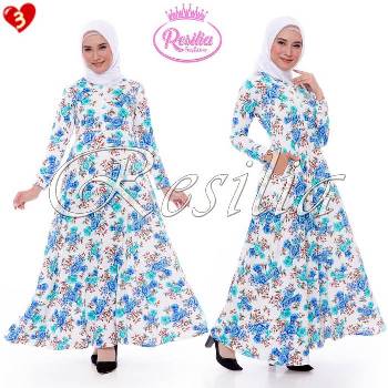 Gamis Jersey Motif Resilia