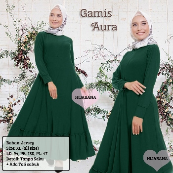 Gamis Jersey Rempel Hijabana